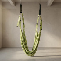 Doorway Mounted Suspended Stretching Strap Black Loops Inversion Strap High Strength Mind-Body Practice Swing Adjustable