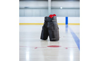 High Waist Ice Hockey Pants Adjustable Padded Hockey Pants Heavy Duty Safeguarding Gear Shock-Absorbing