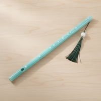 Imitation Jade Flute Beginner Crack-Resistant Piccolo Transverse Flute for Children Practice Musical Instrument Ancient Style Advanced Small Instrument