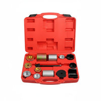 14 Pieces Rear Axle Bushing Tool Heavy-Duty Cast Steel Differential Mount Bushing Tool Kit Multi-Specification Chassis Bush Remover Installer