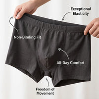 Men's Underwear Briefs in Soft Material for Everyday Comfort, Loose Fit Design for Big and Tall