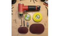Pneumatic Sander Handheld Air Sander Lightweight Sanding Machine for Coating Application Prep