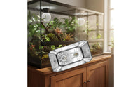 Independent Switch Control Double Dome Amphibian Lamp High Reflection Double Amphibian Light Fixture Hook Hanging Design for Vivarium
