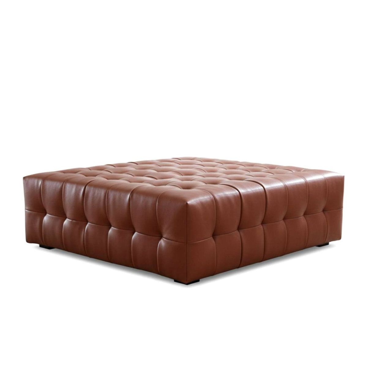 Minimalist Design Black Tufted Cube Stool Square Shape Ottoman Multi-Functional Footstool Easy to Clean for Retail shop Owners, Homeowners, Students, Living Room, Entryway, Walk-in Closet, Bedroom