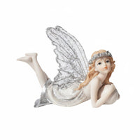 Gift Idea Dancing Girl Figurine Decorative Resin Angel Statue Cute Design Angel Fairy Figurine Delicate Craftsmanship for Girls, Women, Living Room, Car Interior, Wedding