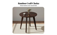 Round Coffee Table Minimalist Design Small Round Coffee Table Space-Saving for Homeowners, Students