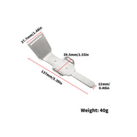Chassis Guard Plate Cut Chassis Guard Plate Resistant RC Car Part for Unpaved Terrain Driving