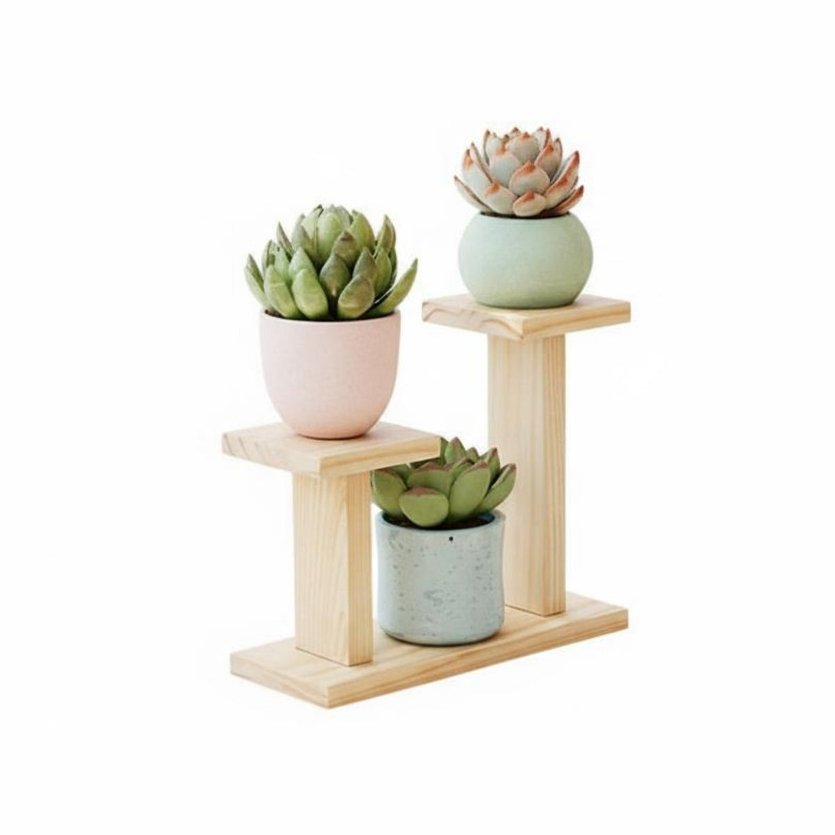 Tiered small potted plants Rack Multi-Tier Design Tiered Display shelf areaSaving