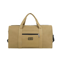Canvas Duffel Bag Wear-Resistant Duffel Bag with Front Pocket Heavy-Duty Roomy for Travelers, Weekend Trips, Gym