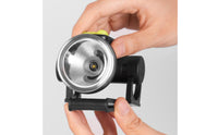 Welding Helmet Light Three-Mode Headgear Lighting Attachment Light Attachment Hands Helmet Flashlight with Holder for Mechanics, Inspections