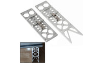 Repeatable Cuts Track Saw Guide Plate Perforated Right-Angle Cutting Guide Metal Track Saw System Angled