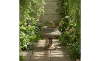 Metal Planter Aged Urn Planter Pedestal Decorative Urn for Tabletop, Entryway