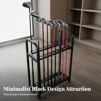 Long-Lasting 18-Hole Golf Club Stand for Clubhouse, Pro Shop, Garage
