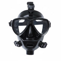 Scuba Full Facial Covering Adjustable Strap Silicone Full Facial Covering Wide View Outdoor Athletic Gear for Underwater Assistance