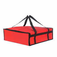 Easy Carry Handles Pizza Delivery Bag Sturdy Construction Insulated Pizza Carrier Heavy Duty for Restaurants, Caterers, Takeout