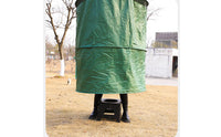 Green Material Hat-Shaped Tent Easy to Pack Outdoor Shelter