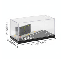 1/64 Car Model Toy Showcase Box Transparent 1:64 Display Box for Collectors, Desk