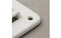 Easy to Install Nylon Vent with Mounting Holes Rectangular Louvered Vent Compact Outlet Lightweight for Boat Owners, Boats, Cabins
