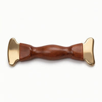 Gua Sha Tool Two-endedEnded Gua Sha with Wooden Handle Traditional Chinese Massage for Adults