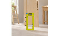 Adjustable Clamping Door Hinge Router Template Measurement Markings Door Hinge Mortise Jig Aluminum Alloy Home Improvement Tool Precision Cutting