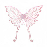 Lightweight Long Tail Butterfly Wings Iridescent Elf Wings Costume Accessory for Children, Adults, Festivals, Parties, Halloween, Cosplay