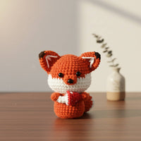 Handmade Gift Idea DIY Animal Crochet Kit Easy to Learn Animal Crochet Kit Tutorial Included for Beginners, Adults, Teens