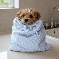 Small Pet Quick Dry Bathing Bag for Ferrets, Guinea Pigs, and Rats