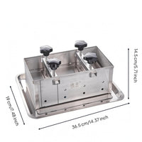Stainless Steel Meat Pressing Mold Perforated Meat Press Mold Accessible-topTop