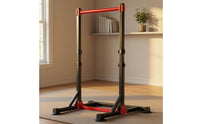 Steel Frame Freestanding Pull-up Bar Anti-Slip Freestanding Pull up Bar Wide Floor Pads Fitness Equipment Stable Standing for Home Exercise, Stretching