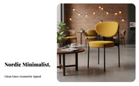 Nordic Design Molded Shell Chair Light Luxury Seating Furniture Designer Inspired Minimalist appearance for Cafe Owners, Interior Decorators, Dining Room, Kitchen, Restaurant, Home Office