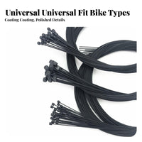 PTFE-Coated Coated Inner Wire Low Drag PTFE-Coated Coated Gear Wire Set Cycle Gear Selector Inner Wire Automatic-Lubricating