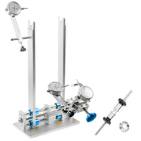 Two-Wheeler Wheel Truing Stand Adjustable Width Bike Wheel Truing Stand Foldable Cycling Equipment for Repair Shop