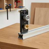 Accurate Positioning Aluminum Profile Drilling Jig Quick Clamping Aluminum Extrusion Hole Guide Easy to Use 30 45 90 Degree Drill Guide for DIY Woodworkers, Furniture Makers, Workshop, Metalworking