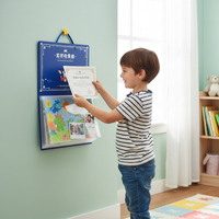 Wall-Mountable A3/A4/A5 Certificate and Award Display Book for Students