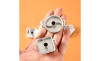 Realistic Design Miniature Hot Pot DIY Accessory Miniature Double Flavor Pot Exquisite Details Play Kitchenware 1/12 Scale for Collectors, Hobbyists, Miniature Scene, Photography Prop
