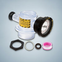 Manual Air Release Valve Assembly Easy to Install Valve with Pressure Gauge Long-Lasting Pressure Gauge Assembly Accurate for Maintenance Technicians