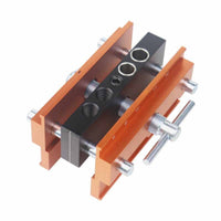 High Precision Vertical Hole Drilling Guide Easy Alignment Vertical Hole Drilling Jig Aluminum Alloy Body Self Centering Dowel Jig Rust Resistant for Beginners, Workshop
