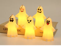 万圣节装饰摆件幽灵挂件手提小幽灵夜灯捣蛋鬼halloween派对道具