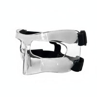 Shock-Resistant Resistant Basketball Nose Mask PC Material Basketball Face Mask Lightweight Safeguarding Face Guard for Athletes, Training