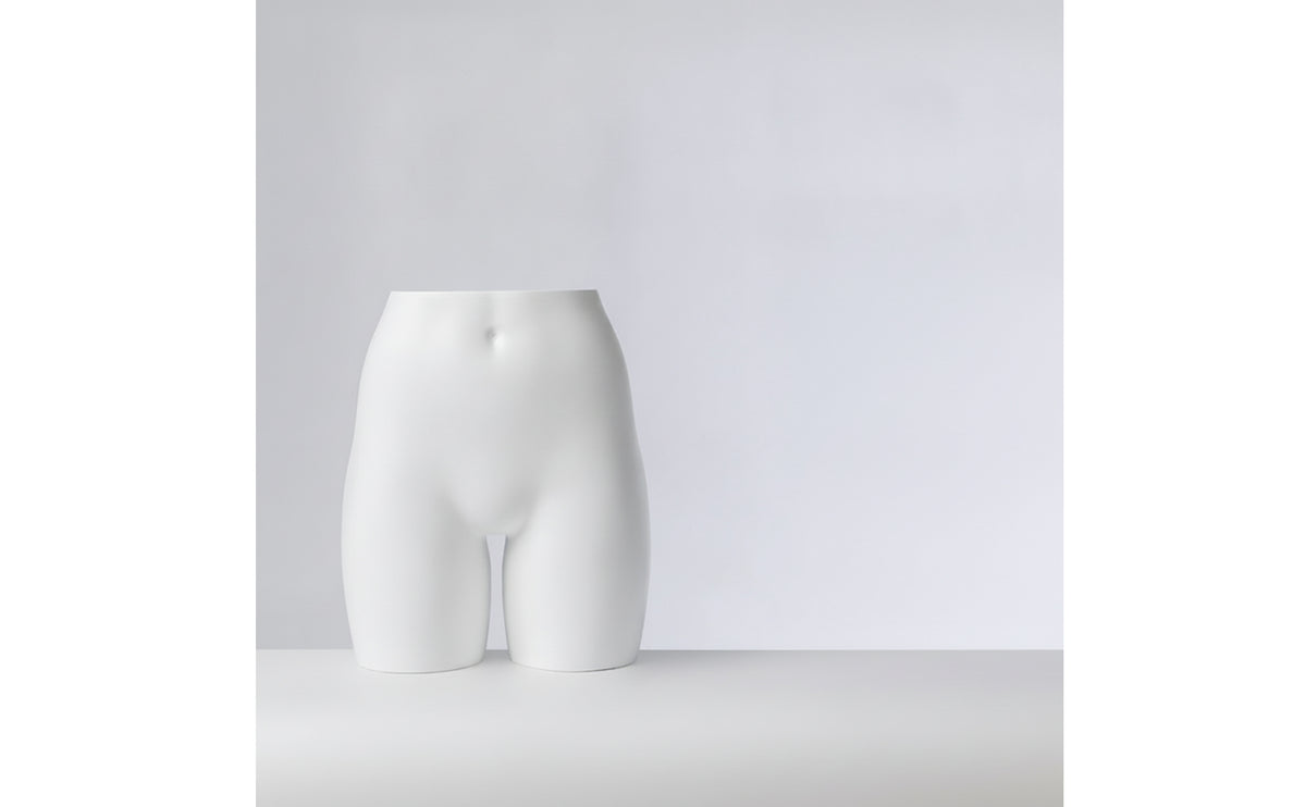Lower-Body Mannequin Matte Underwear Mannequin Easy to Uncluttered Display Form for Product Photography