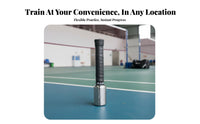 Improves Hitting Speed Badminton Power Coach Portable Design Badminton Swing Coach Stainless Steel Core for Young Players, Women, Home