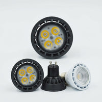 Die-Cast Aluminum Light Cup with Spray Paint Finish, E27 Base Bulb Mounting Frame, 50*54mm Dimensions