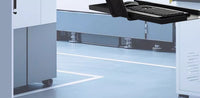 Wall-Mounted Adjustable Monitor and Keyboard Mount