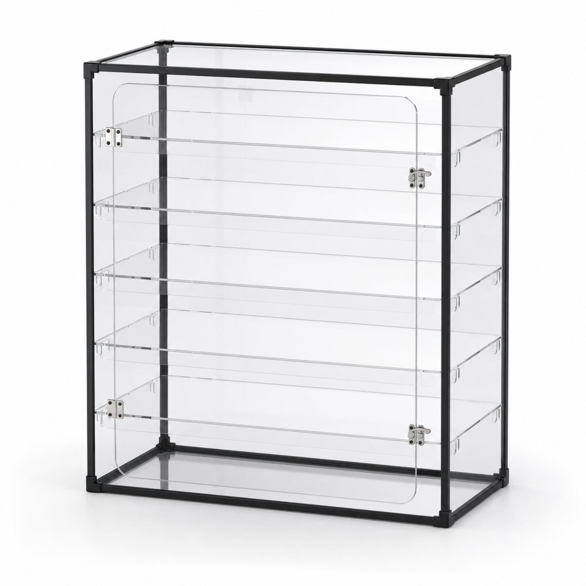 Keyboard Storage Cabinet Desktop Keyboard Display Desktop areaSaving Acrylic Display Case with Lock