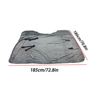 Mesh Fly Sheet Protection Horse Fly Sheet Horse Blanket with Buckles Breathable Lightweight for Horses, Turnout, Riding
