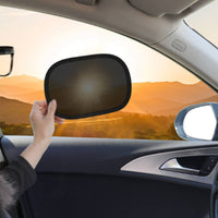 Car Sunshade Static Cling Mesh Window Shade Car Window Screen Adhesive-without Magnets-Simple Installation for Drivers