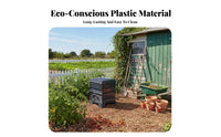Stackable Composting Creature Farm Odor Control Multi-Tier Vermicomposter Stackable Vermicomposter Drainage Tap Composting