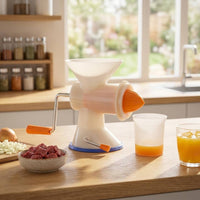 Compact Hand Crank Grinder Plastic Body Manual Grinder