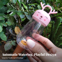 2 Pieces Adjustable Water Flow Bird Shape Self Watering Spike Easy to Use Bird Shaped Plant Waterer Transparent Body for Potted Plants, Home