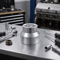 Oil Filter Socket Aluminum Alloy Fuel Filter Socket Stepped Heavy Duty for Mechanics, Engine Maintenance, Workshop